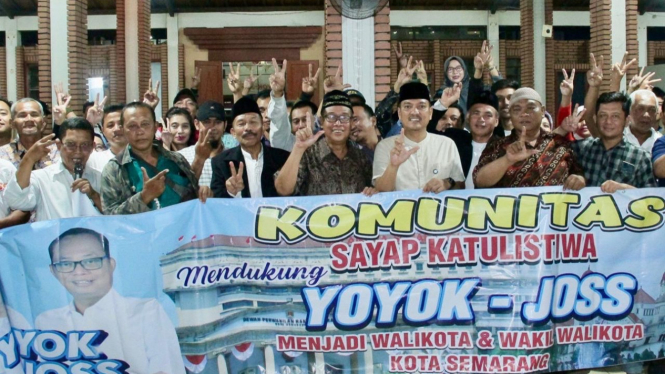 Relawan Sayap Katulistiwa Dukung Yoyok-Joss