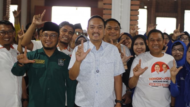 Yoyok Sukawi Beraama Tim Pemenangan