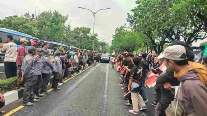 Ribuan polisi amankan kepulangan Jokowi