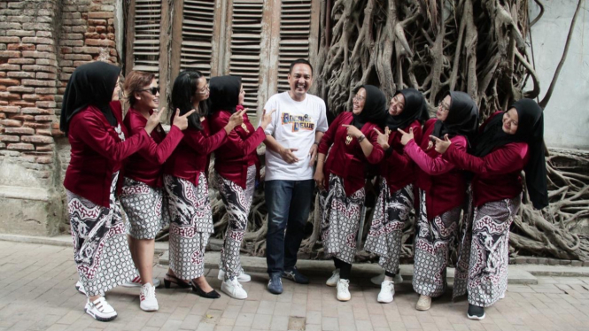 Yoyok Sukawi Kunjungi Kawasan Kota Lama Semarang