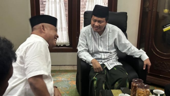 Harda bertemu KH Ahmad Yusuf Chuldori