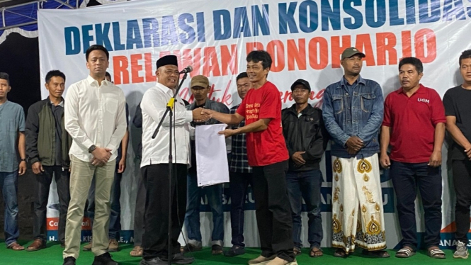 RM Gustilantika Marrel Suryokusumo ikut dukung Paslon Bupati Sleman