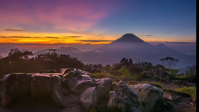 Sunrise di Puncak Sikunir