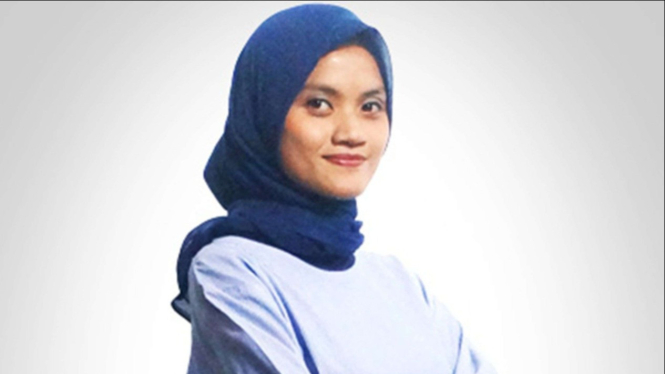 Vania Febriyantie, salah satu pendiri Seni Tani