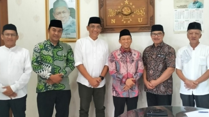 Hasto-Wawan silaturahmi ke Gus Hilmy