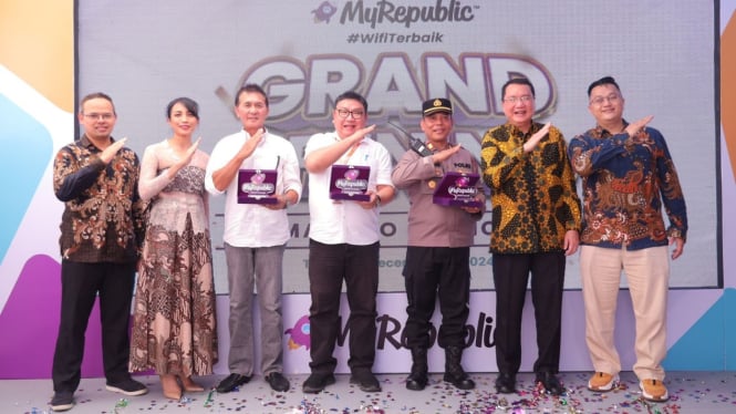 Grand Opening MyRepublic di Kota Manado