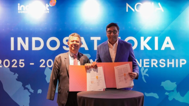 Indosat mengumumkan kemitraan dengan Nokia