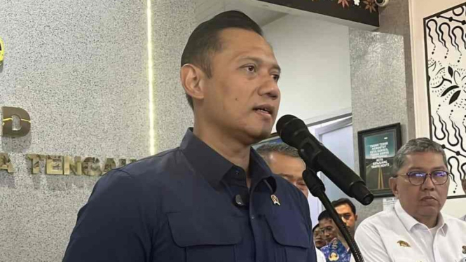 Menko Infra Agus Harimurti Yudhoyono