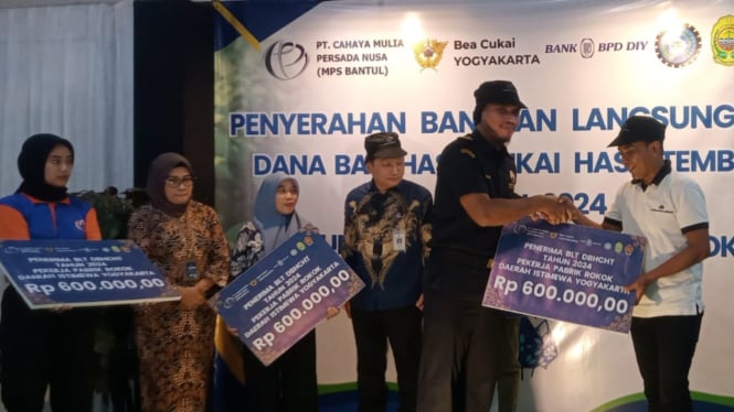 Pembagian Dana Bagi Hasil Cukai Tembakau 2024 di Bantul