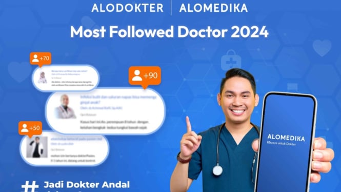 Program Most Followed Contest 2024 dari Alomedika