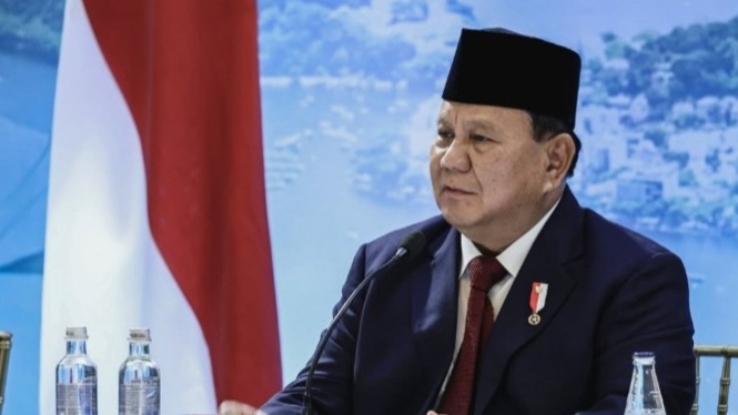 Presiden RI Prabowo Subianto