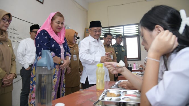 Program makan siang bergizi gratis di Semarang