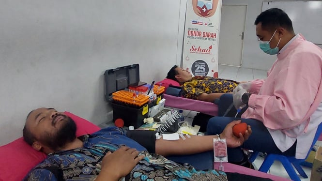 Donor darah Alfamart