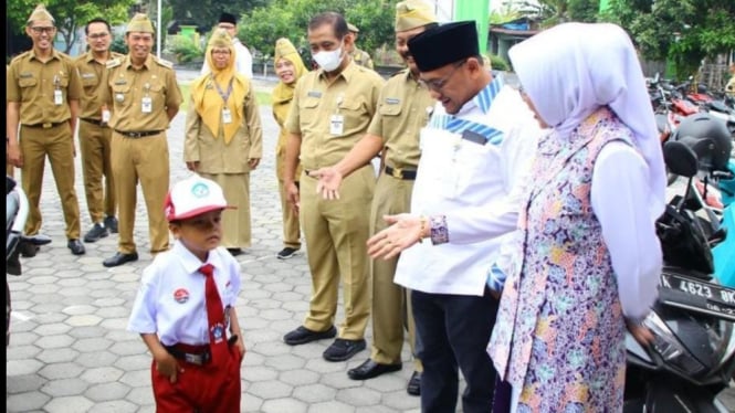 Suasana sekolah di Kabupaten Kudus