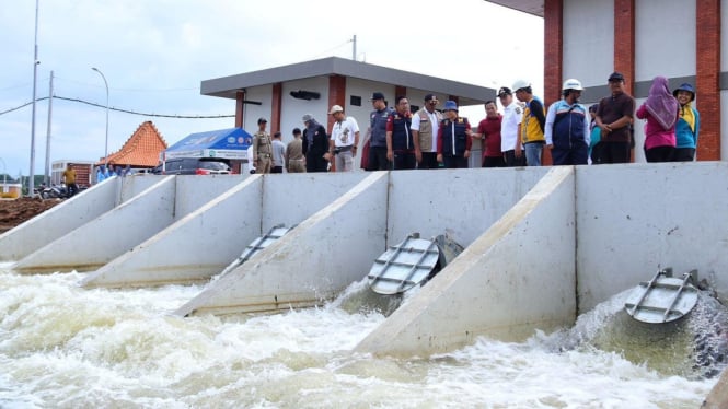 Kolam retensi Sungai Wulan Kudus