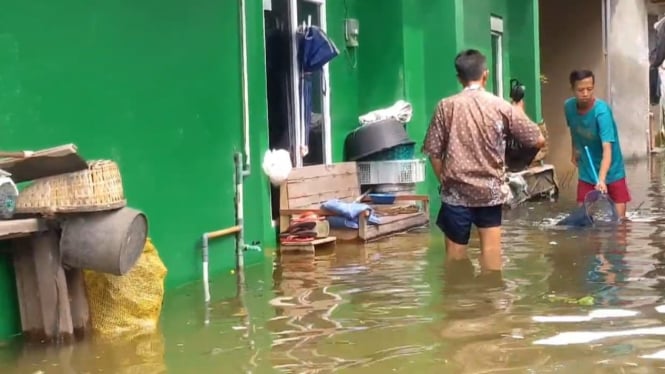 Warga Kudus yang rumahnya kebanjiran