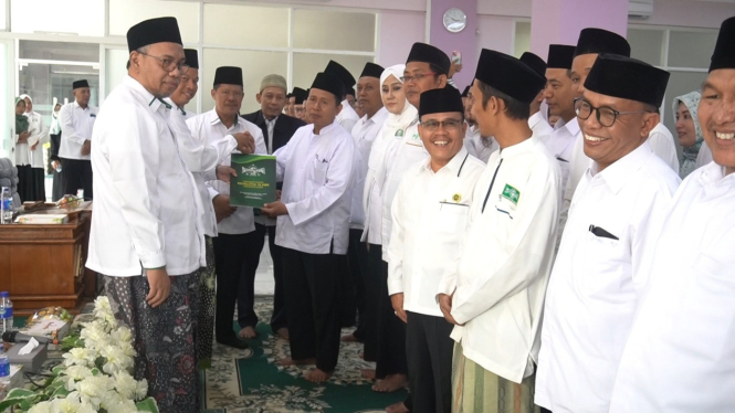 Muskercab PC NU Kudus di Ponpes Yanbu'ul Qur'an 2.