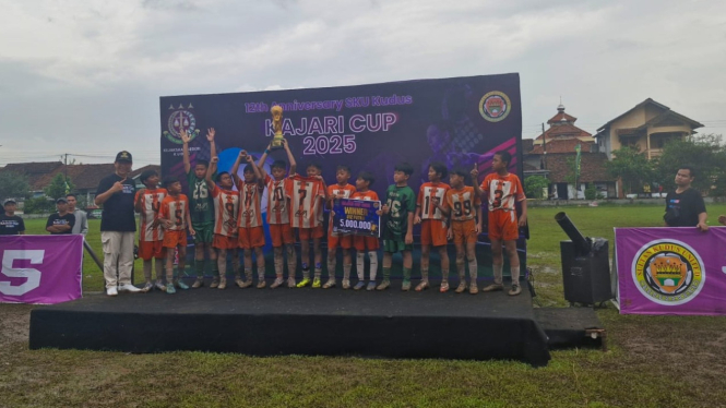 Salah satu tim juara Turnamen Kajari Cup Kudus.