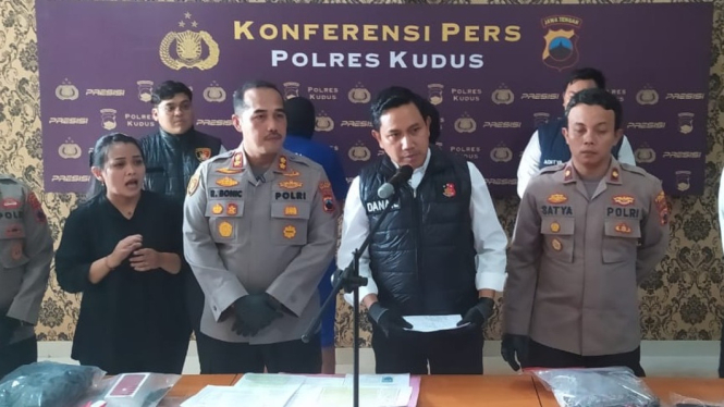 Kapolres Kudus AKBP Ronni Bonic pimpin gelar perkara