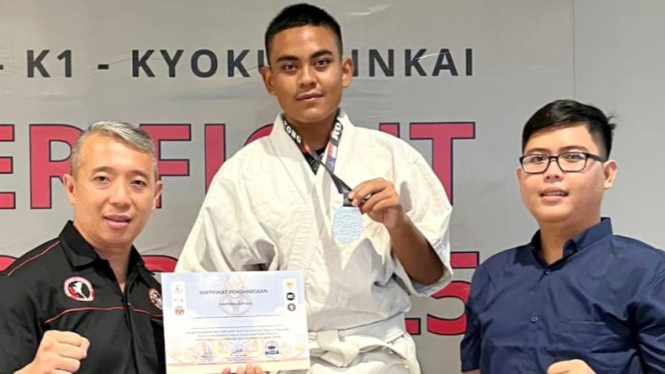 Akbar Ridho Hartono karateka berprestasi asal Kabupaten Magelang