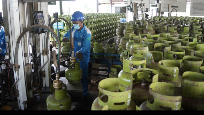 900 ribuan tabung gas melon didistribusikan di Jateng DIY