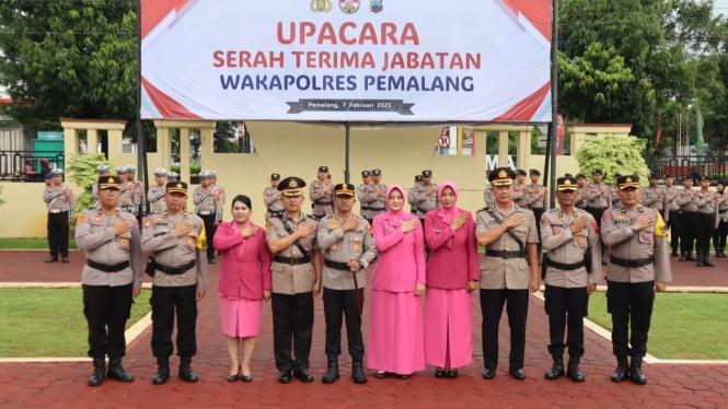 Sertijab Wakapolres Pemalang Kompol Eddy Purnama Lilah