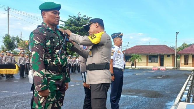 Apel Gelar Operasi Keselamatan Progo di Polres Kulonprogo