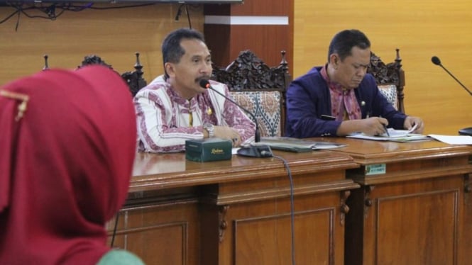 Sekda Jepara Edy Sujatmiko paparan hasil evaluasi MPK KPK 2024.