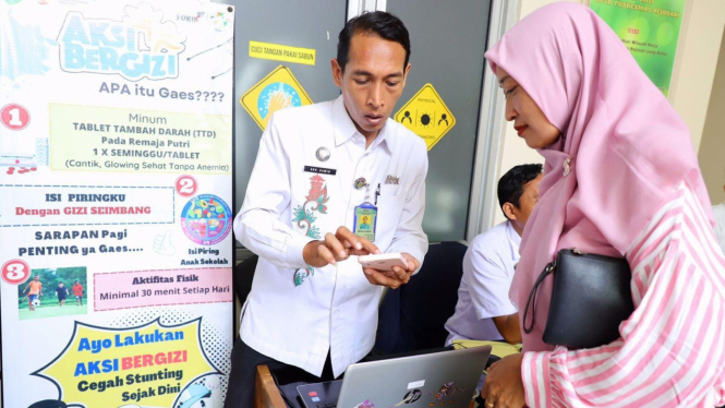 Masyarakat mendaftar PKG melalui Satu Sehat Mobile