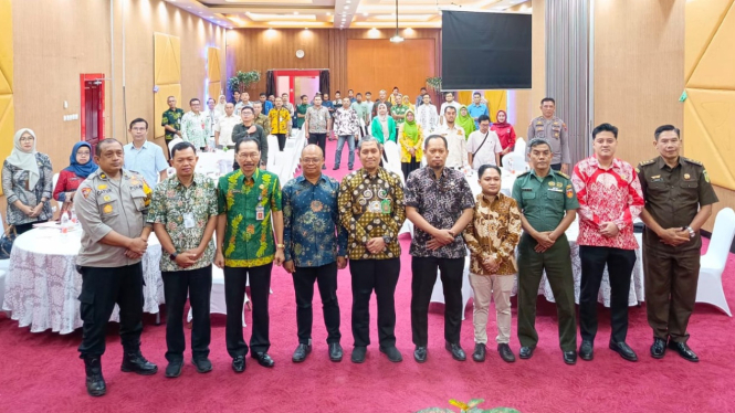 Rapat evaluasi dan publikasi pengawasan Pemilu 2024 di Pati.