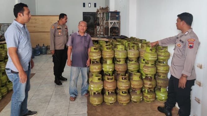 Jajaran Polres Jepara monitoring ketersediaan gas 3 kg