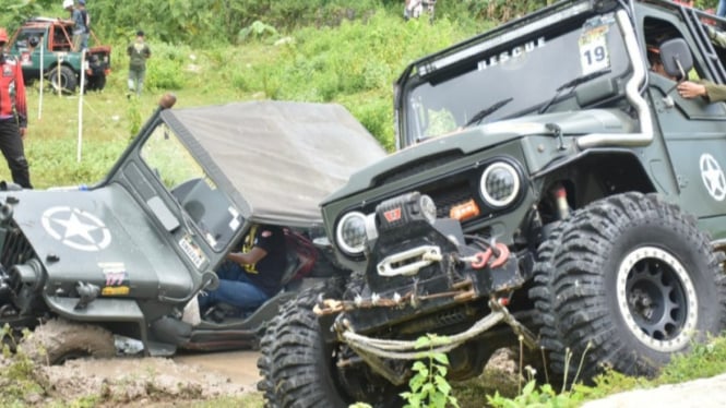 Lintasan Off-Road Jurang Pulosari Bantul yang menantang