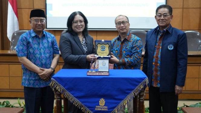 Rektor dan Dekan FEB UMK  jalin kerjasama dengan Unla Bandung