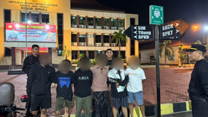 Sejumlah remaja nakal ditangkap Tim Patroli Siraju Jepara