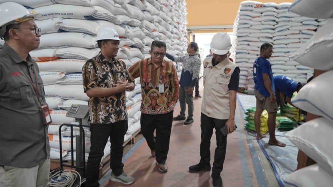 Pemantauan stok bahan pangan oleh TPID DIY