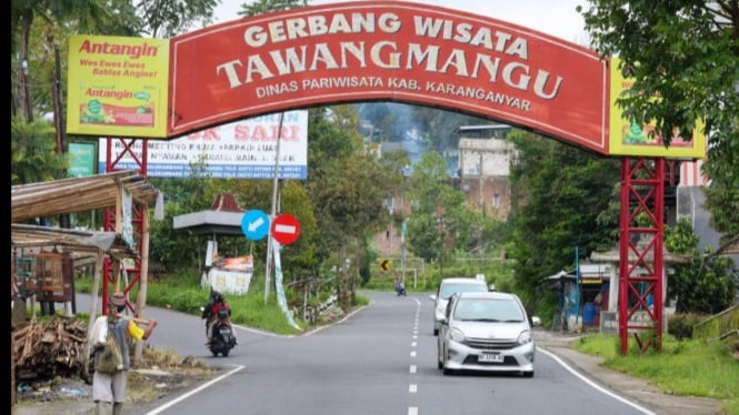 Akses jalan mulus demi kenyaman pengunjung Tawangmangu