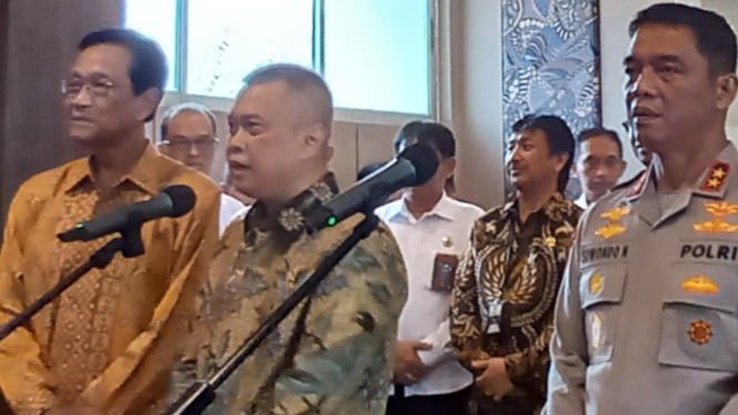 Menteri Perhubungan RI Dudy Purwagandhi di Yogyakarta