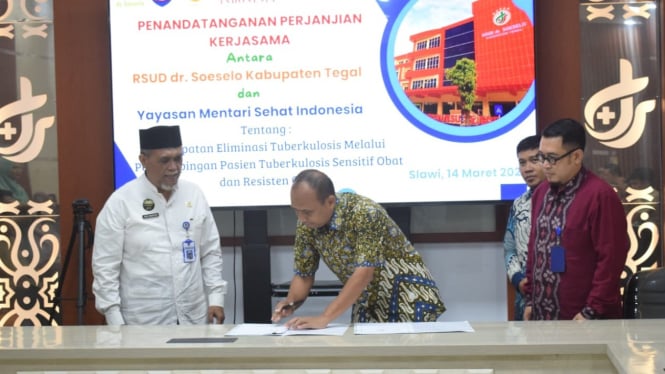 MoU  Yayasan Mentari Sehat Indonesia dengan RSUD Tegal