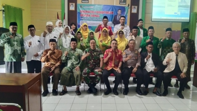 Camat, Polsek dan Koramil bersama Ormas se-Kecamatan Demak