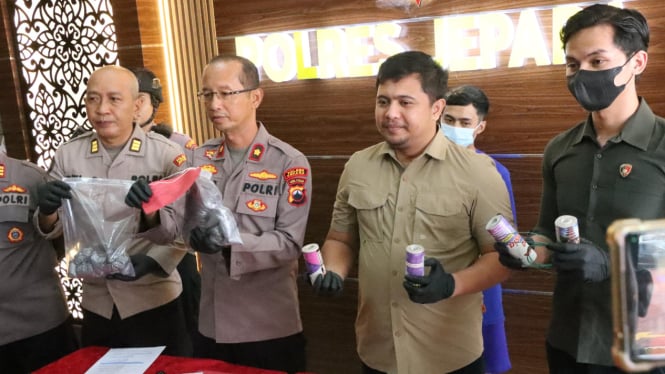 Bahan-bahan peledak berbahaya disita Polres Jepara