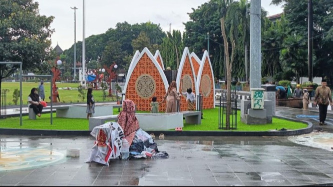 Ragam genre meriahkan Bumi Kartini Menari di Alun alun Jepara