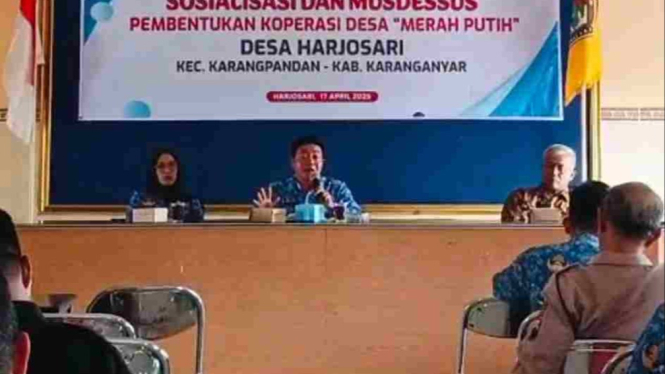 Harjosari bentuk Koperasi Merah Putih