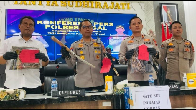 Polres Tegal ungkap kasus pembunuhan Ponirah