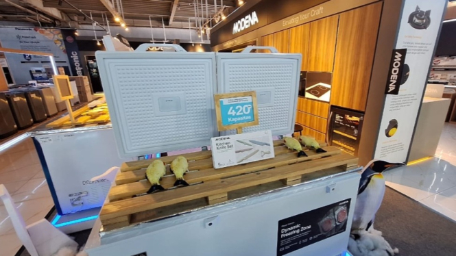 Chest Freezer produk terbaru dari Modena