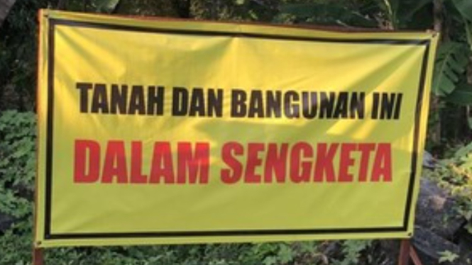 Tanah milik warga Bantul berganti pemilik tanpa ijin