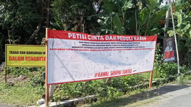 Tanah Mbah Tupon yang berganti nama pemilik