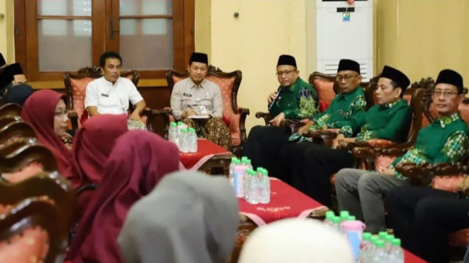 Audiensi pengurus Muhammadiyah Kudus bersama Bupati Samani