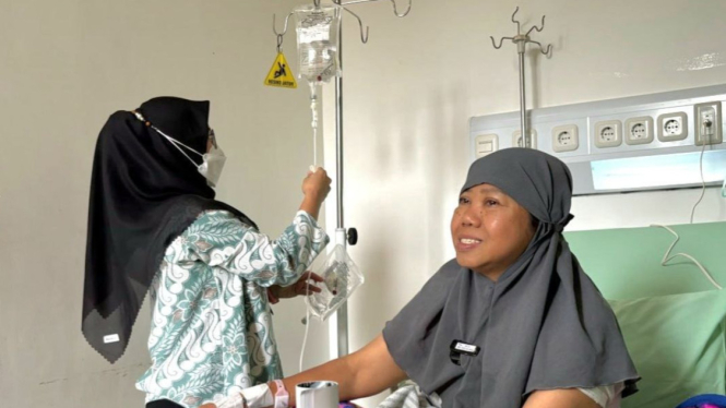 Suliasih, peserta JKN saat dirawat di RS