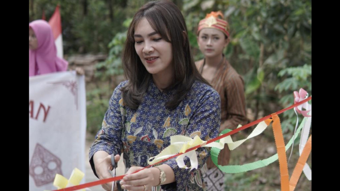 Ketua DPC Partai Gerindra Kulonprogo, Ika Damayanti Fatma Negara