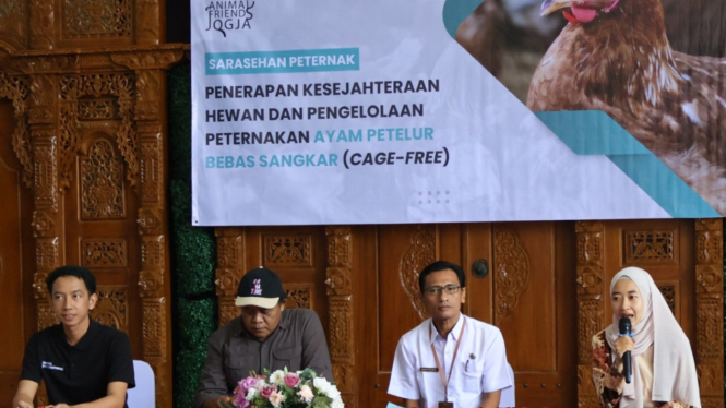 Sarasehan Animal Friends Jogja dengan peternak Blitar